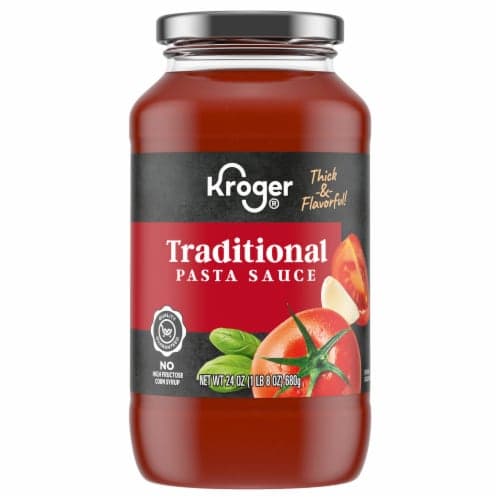 Kroger Classic Tomato Traditional Pasta Sauce