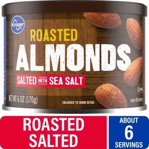 Kroger Roasted Sea Salt Almonds
