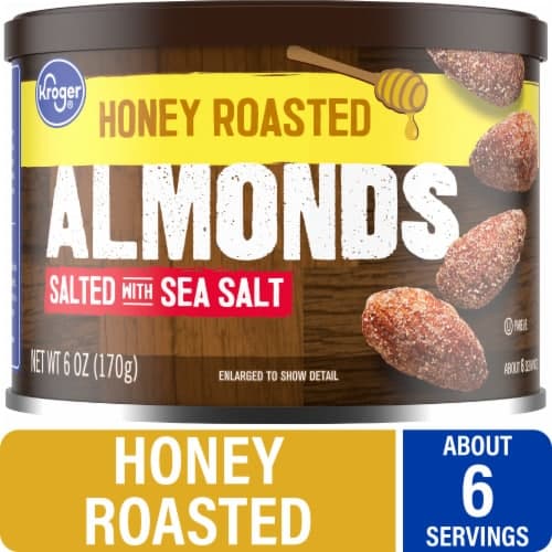 Kroger Honey Roasted Almonds Salted With Sea Salt