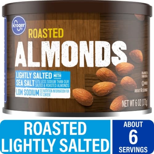 Kroger Lightly Salted Almonds