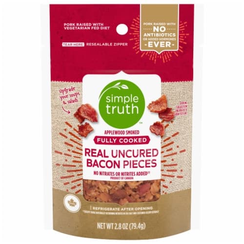 Simple Truth Fully Cooked Real Uncured Bacon