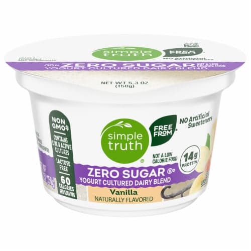 Simple Truth Vanilla Zero Sugar Yogurt