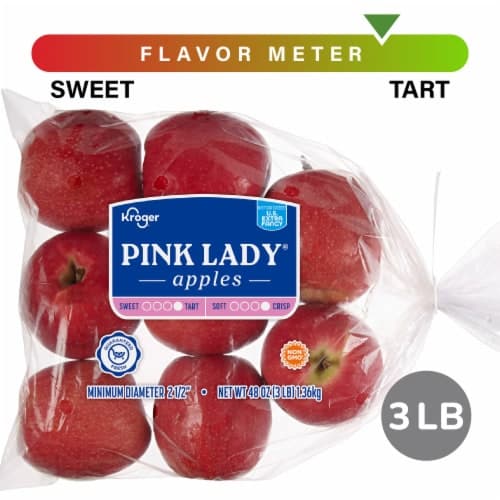 Pink Lady Apples - 3 Pound Bag