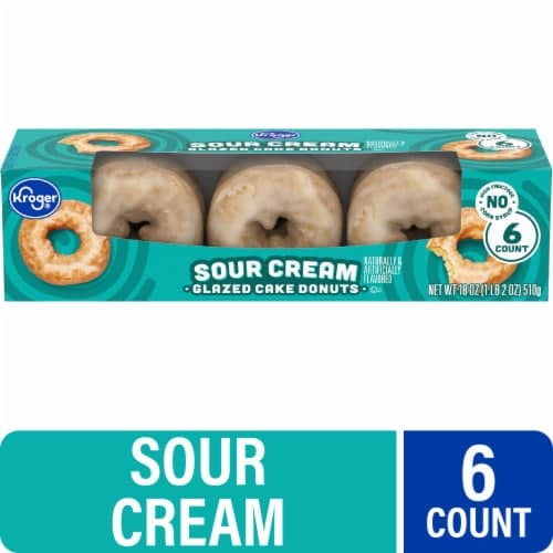 Kroger Sour Cream Glazed Donuts