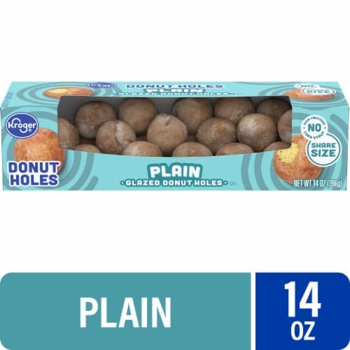 Kroger Glazed Plain Donut Holes