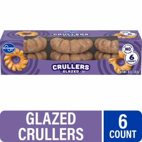 Kroger Glazed Crullers Donuts