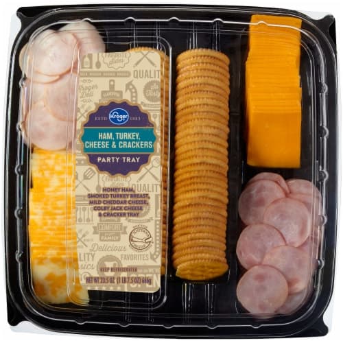 Kroger Ham Turkey Cheese & Crackers Party Tray