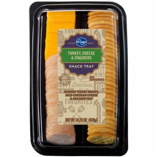 Kroger Turkey Cheese & Crackers Snack Tray