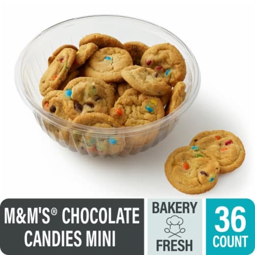 Bakery Fresh Mini Cookies Made With M&M'S Chocolate Candies