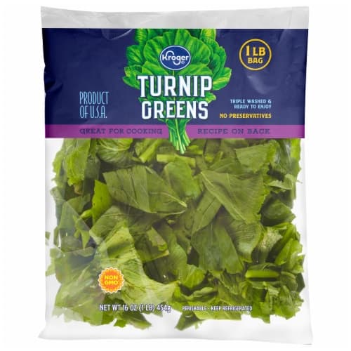 Kroger Turnip Greens Bag