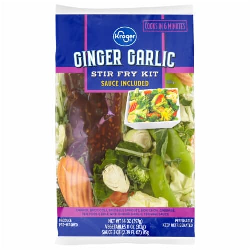 Kroger Ginger Garlic Stir Fry Kit