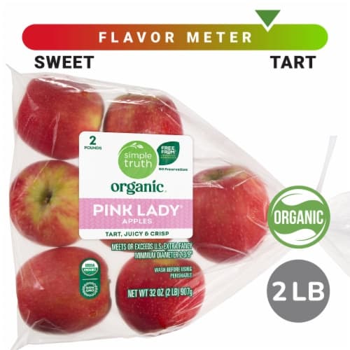 Simple Truth Organic Pink Lady Apples - 2 Pound Bag