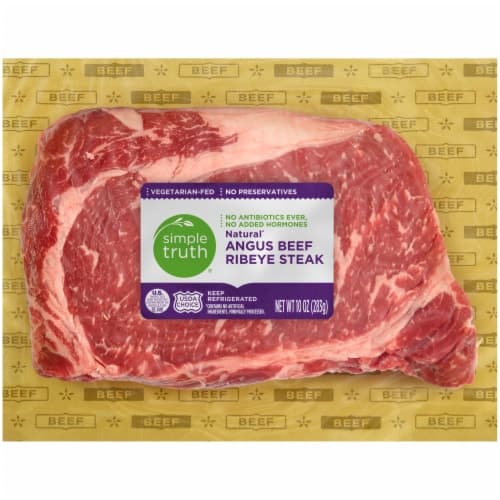 Simple Truth Natural Angus Beef Ribeye Steak
