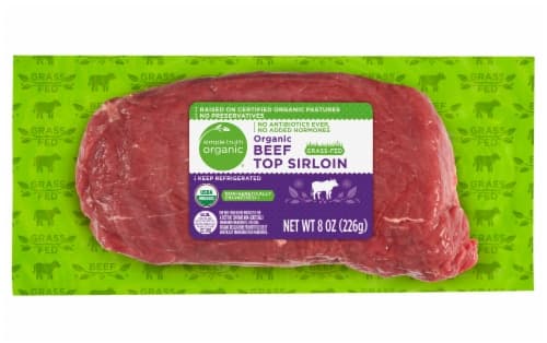 Simple Truth Organic Grass Fed Beef Top Sirloin