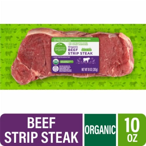 Simple Truth Organic Grass Fed Beef Strip Steak
