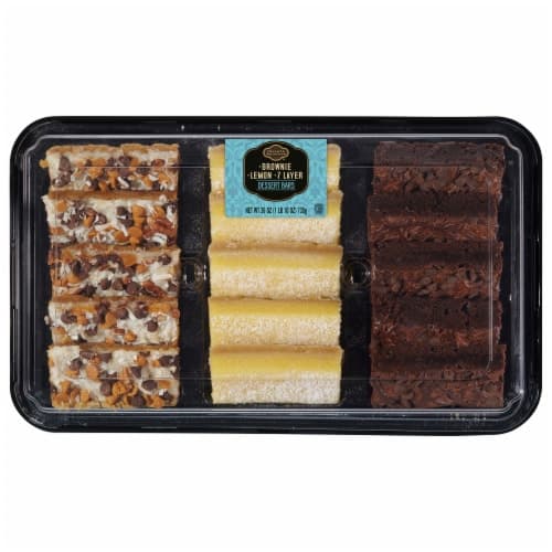Private Selection Temptation Trio Brownie Lemon 7-Layer Variety Bar Tray