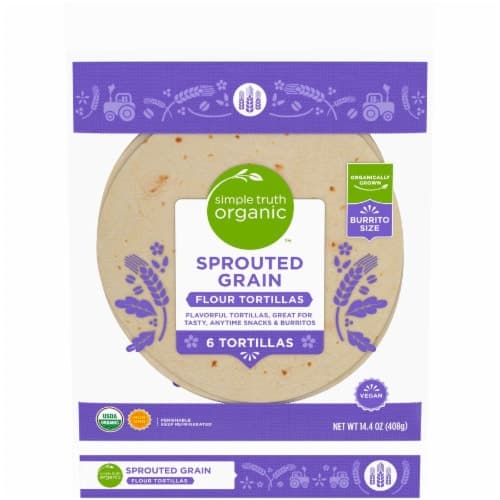 Simple Truth Organic Sprouted Grain Flour Tortillas