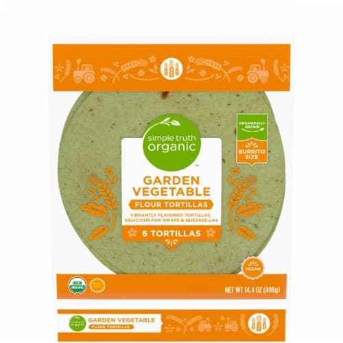 Simple Truth Organic Garden Vegetable Flour Tortillas