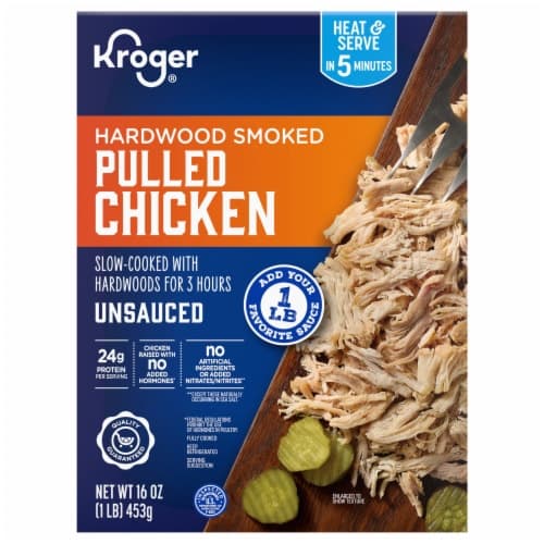 Kroger Hardwood Smoked Pulled Chicken