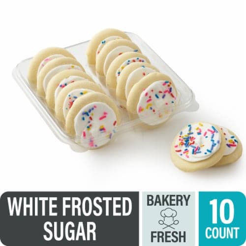 Bakery Fresh White Frosted Sugar Cookies