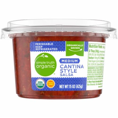Simple Truth Organic Medium Cantina Style Salsa