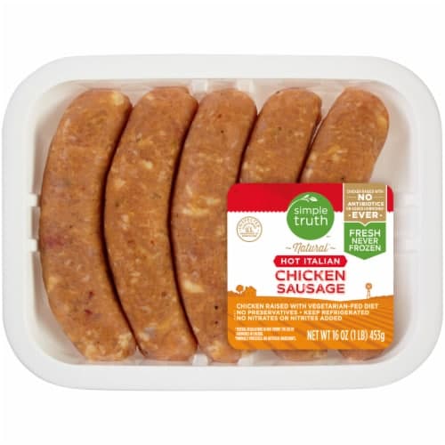 Simple Truth Hot Italian Chicken Sausage