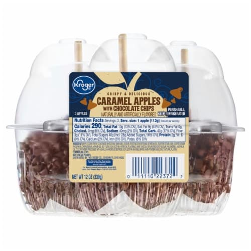 Kroger Caramel Apples With Chocolate Chips