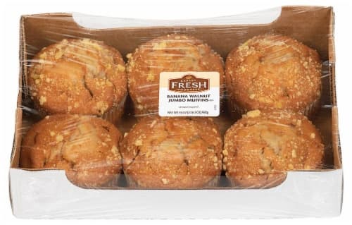Bakery Fresh Goodness Jumbo Banana Nut Muffins