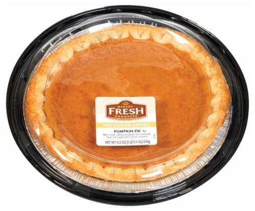 Bakery Fresh Goodness No Sugar Added Pumpkin Pie