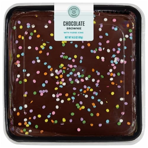 Bakery Fresh Chocolate Brownie With Fudge Icing