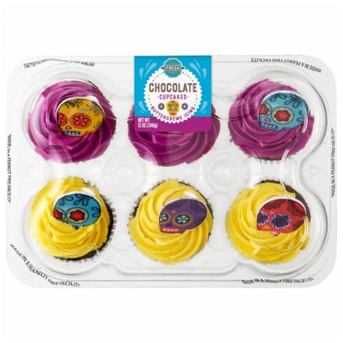 Bakery Fresh Goodness Day Of The Dead Chocolate Cupcakes