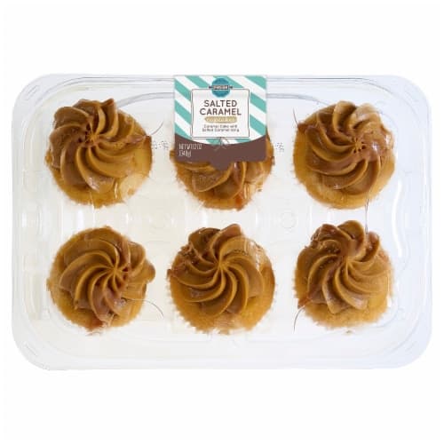 Bakery Fresh Goodness Cupcakes-Salted Caramel-Peanut Free