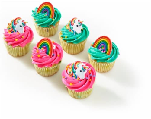 Bakery Fresh Unicorn Birthday Cake Cupcakes