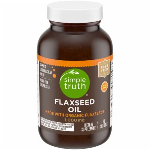 Simple Truth Flaxseed Oil Softgels