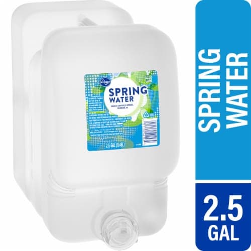 Kroger Natural Spring Gallon Water