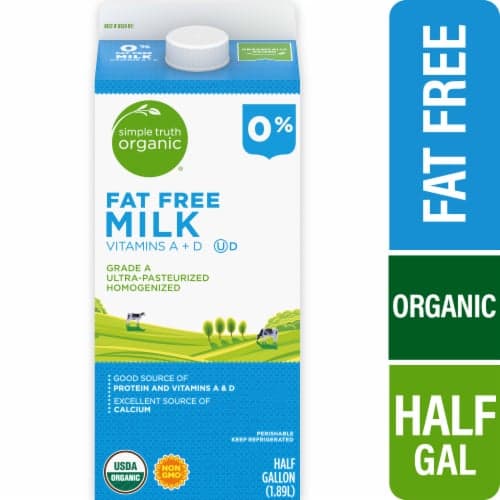 Simple Truth Organic Fat Free Milk