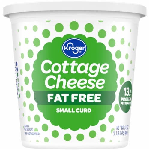 Kroger Fat Free Small Curd Cottage Cheese