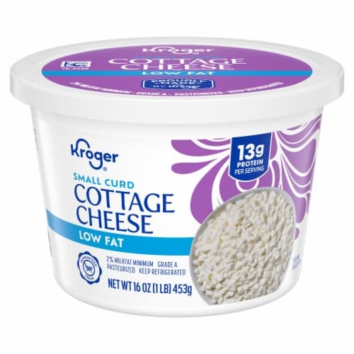 Kroger 2% Low Fat Small Curd Cottage Cheese