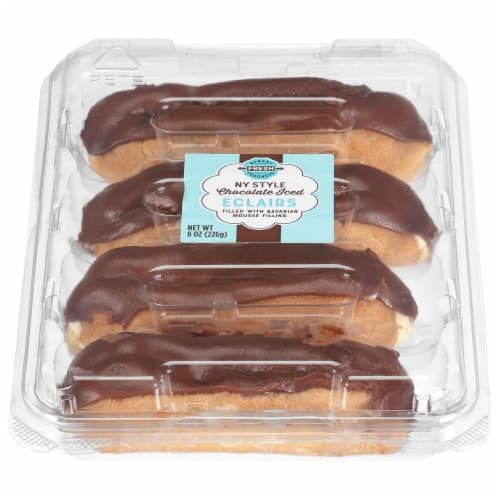Bakery Fresh Goodness New York Style Chocolate Iced Eclairs