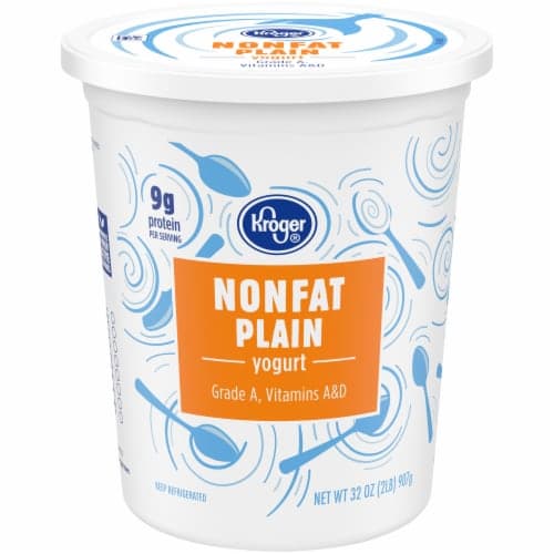 Kroger  Plain Nonfat Grade A Yogurt