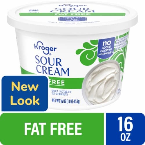 Kroger Fat Free Sour Cream