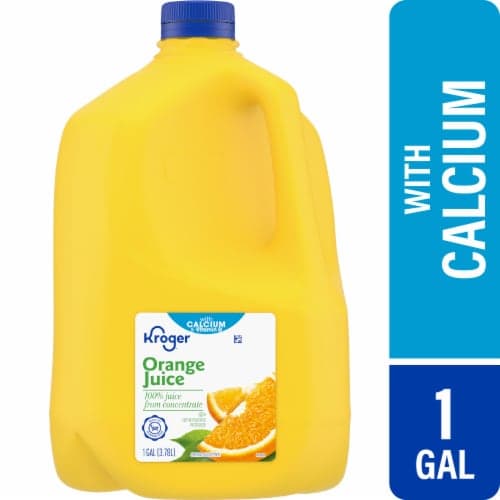 Kroger Orange Juice With Calcium