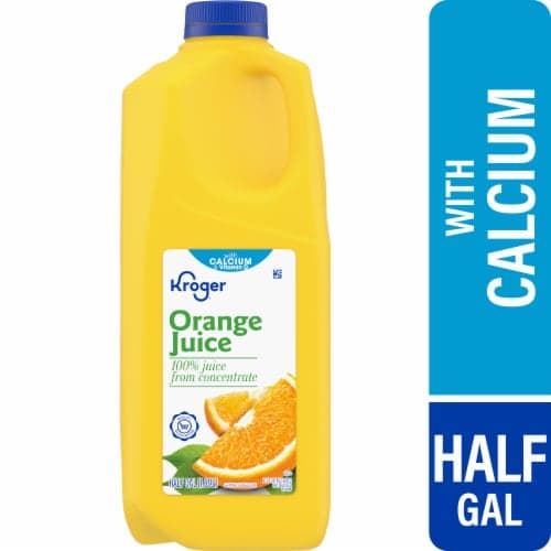 Kroger Orange Juice With Calcium & Vitamin D