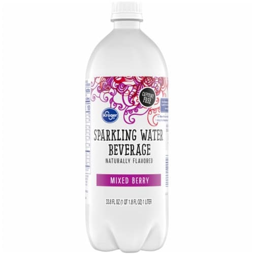 Kroger Mixed Berry Flavored Sparkling Bottled Water