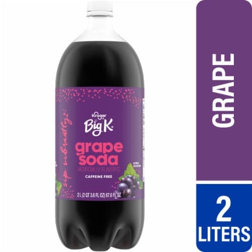 Big K Grape Caffeine Free Soda
