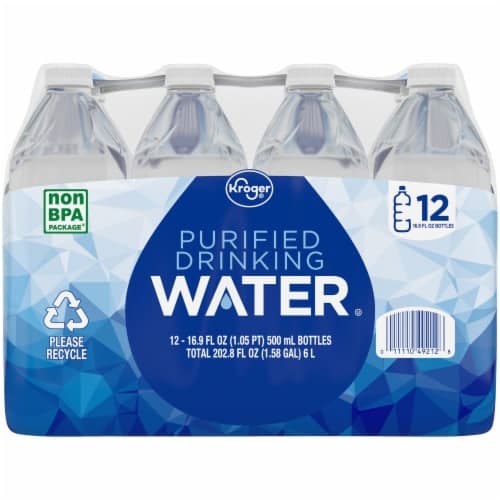 Kroger Purified Drinking Bottled Water