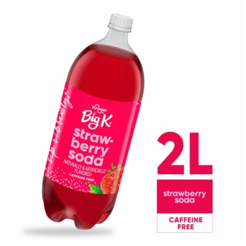 Big K Strawberry Caffeine Free Soda