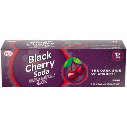 Big K Black Cherry Soda