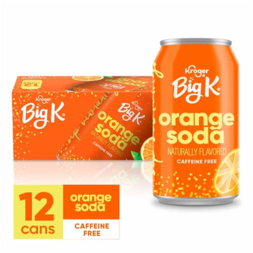 Big K Orange Caffeine Free Soda