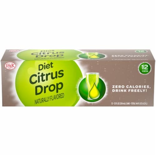 Big K Diet Citrus Drop Soda